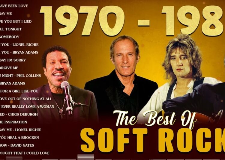 Rod Stewart, Lionel Richie, The Police, Chicago, Eric Clapton – Soft Rock Love Songs 70s 80s 90s