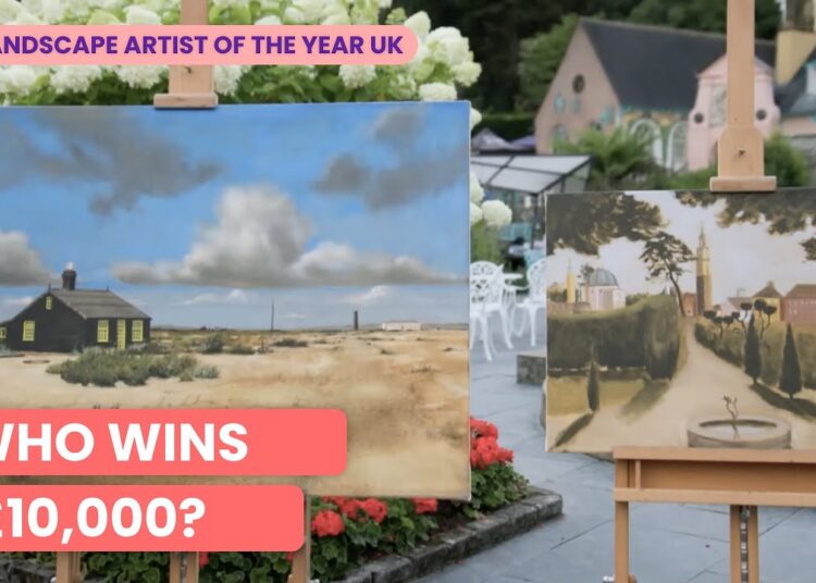 Port Meirion Grand Finale Landscape Artist Winner