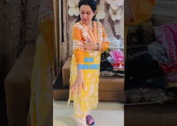 Blue muslin kurti#viral#MMC#kurti #chikankari#designer#like#celebrity#shorts#Monika Mishra Creations