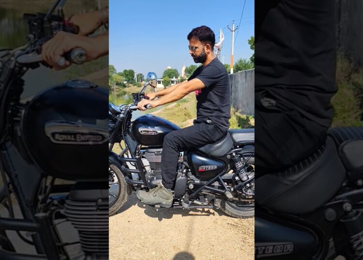 All New 2025 Royal Enfield Meteor 350 Attitude Short Video |