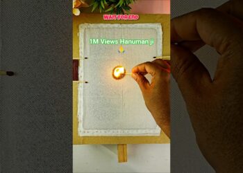 1M Kardo Hanuman ji 🥹🙏| Bajarang Bali 🙏🚩 #drawing #artist #shorts #hanuman #art #trendingshorts