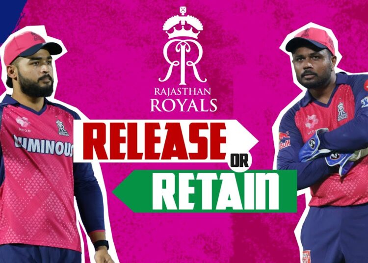 IPL 2026 Auction: Who will Rajasthan Royals release?