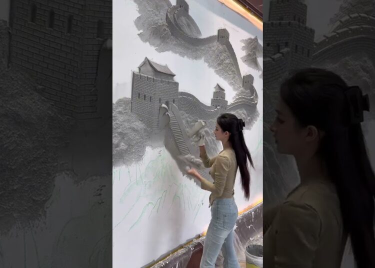 True artistic skill demonstration #skills #painting #cool #art #diy #fyp #awesome #amazing