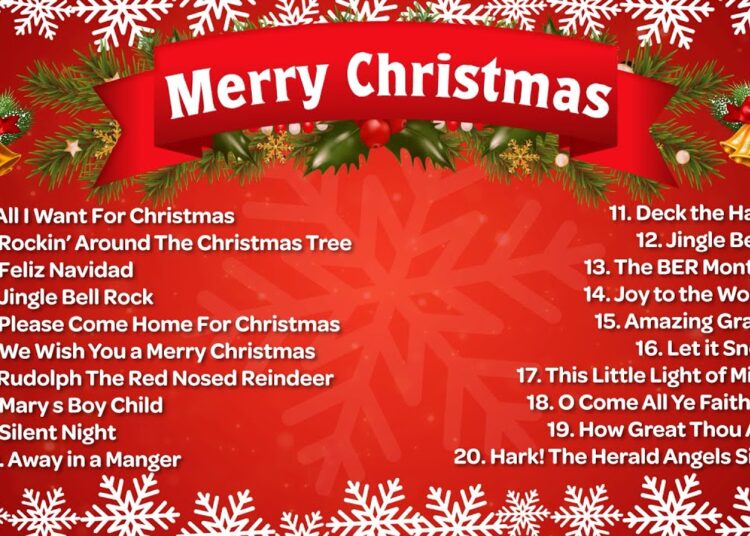 Christmas Song Playlist 🎄 Top 50 Christmas Songs of All Time 🎅 Best Merry Christmas Music