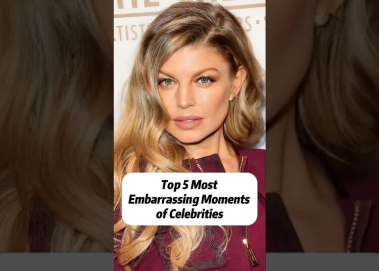 top 5 most embarrassing moments of celebrities #celebrity #celebritynews #facts #viral #shorts #fyp