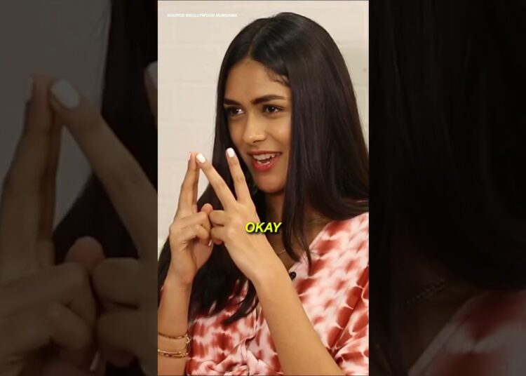 Mrunal Thakur Reveals Her First Celebrity Crush ❤️ Hrithik & SRK!