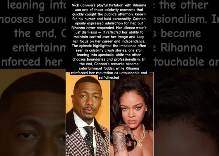 Nick Cannon fuels gossip, Rihanna maintains her mystique #rihanna #viral #shorts #duet