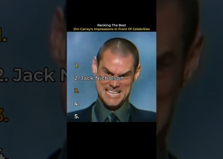 Ranking The Best Jim Carrey’s Impressions In Front Of Celebrities