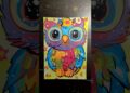 Ullu Owl painting.   #art #shorts