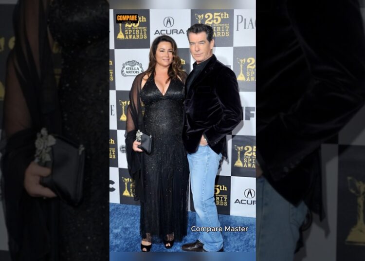 Pierce Brosnan & Keely Shaye Smith’s Independent Spirit Swagger #shorts #hollywood #celebrity