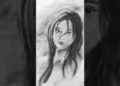 girl’ face 🎨#art#artist#bome#new#trending#drawing#pencil#girl#charcoal #love #music #cover #song#sad