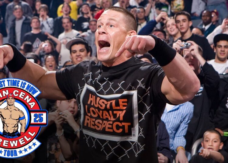 John Cena’s surprise return to win the 2008 Royal Rumble Match