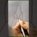 Drawing A Girl with Y letter #creativeart #shorts #reels #art