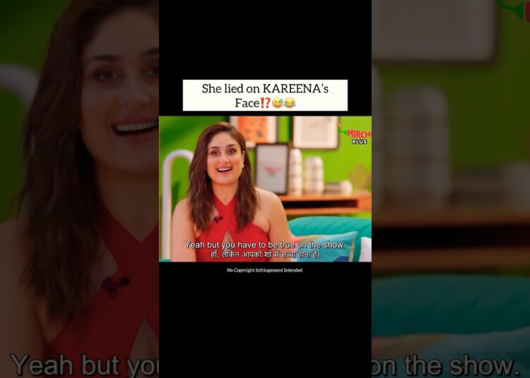 😂Kareena is not getting any REAL GOSSIP this time!! #kareenakapoorkhan #bollywood #reels #shorts