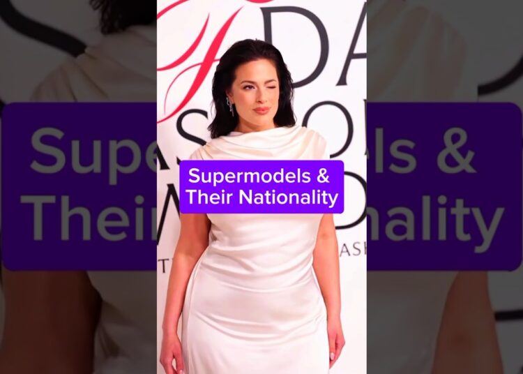 Supermodel’s And Their Nationality #model#celebrity #fashion