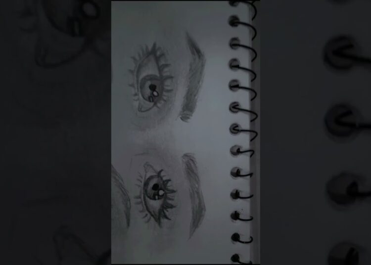 Eye Trend 🫶🎀😩 #SUBSCRIBE#sketch#drawing #art#viral