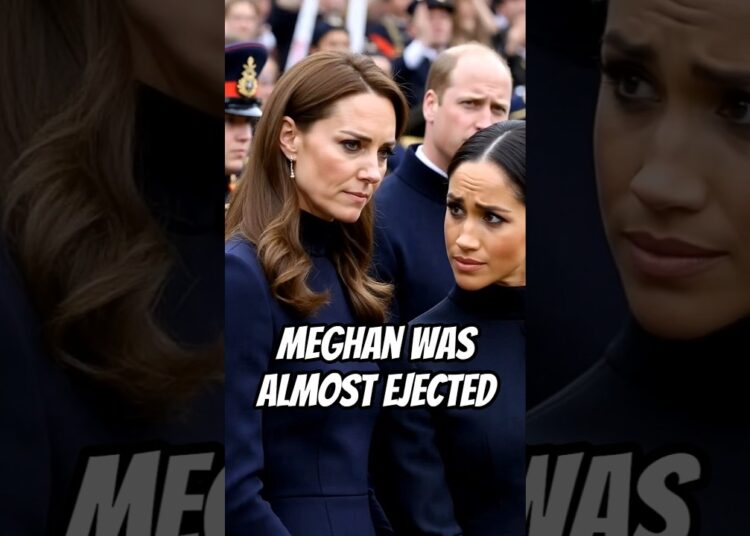 Meghan was almost ejected #royal #camilla #meghanmarkle #princeharry #royalfamily #charles #anne