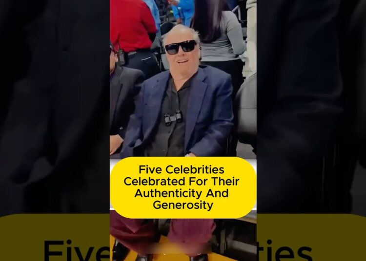Five Celebrities Celebrated For Their Authenticity and Generosity #hollywood #celebrity #ytshorts