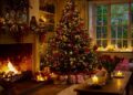 Classic Christmas Music with a Fireplace | Frank Sinatra, Nat King Cole, Dean Martin 🎄 3 Hour
