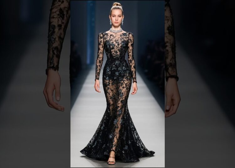 Glamorous Runway Elegance ✨ | Fashion & Art Fusion #FashionShow #style#luxurylifestyle #dress