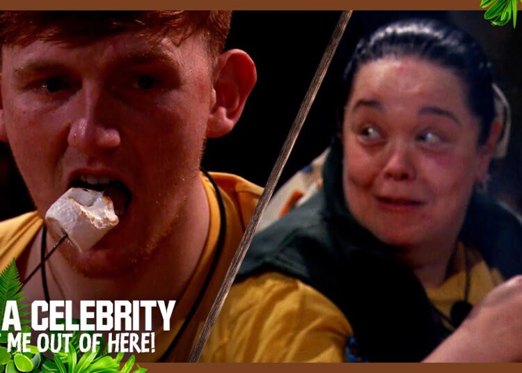 Ginge, Lisa, Jack and Kelly enjoy marshmallows | I’m A Celebrity… Get Me Out of Here! 2025