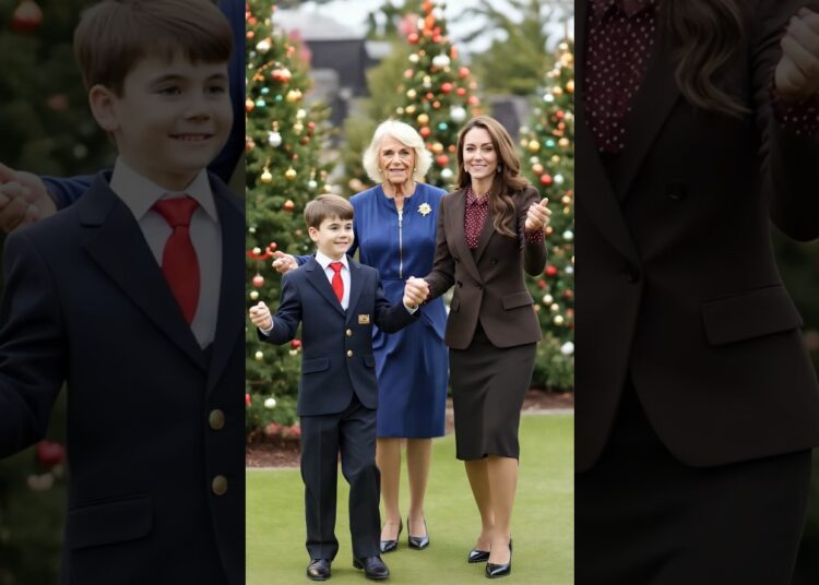 “Royal Christmas Dance! Louis, Catherine & Camilla Surprise Everyone! 😲💃🎄”#britishroyalfamily#uk