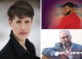 L-R (clockwise): Composer Cecilia Livingston (Photo courtesy of the artist); Taj Crozier in A Strange Loop (Photo: Dahlia Katz); Classical guitarist Maximo Diego Pujol (Photo courtesy of the artist)