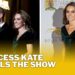 Princess Kate STUNS in green velvet as she joins Prince William at Royal Variety Show