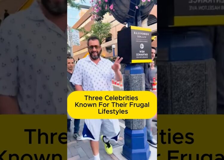 Three Celebrities Known For Their Frugal Lifestyle #celebrity #hollywood #ytshorts