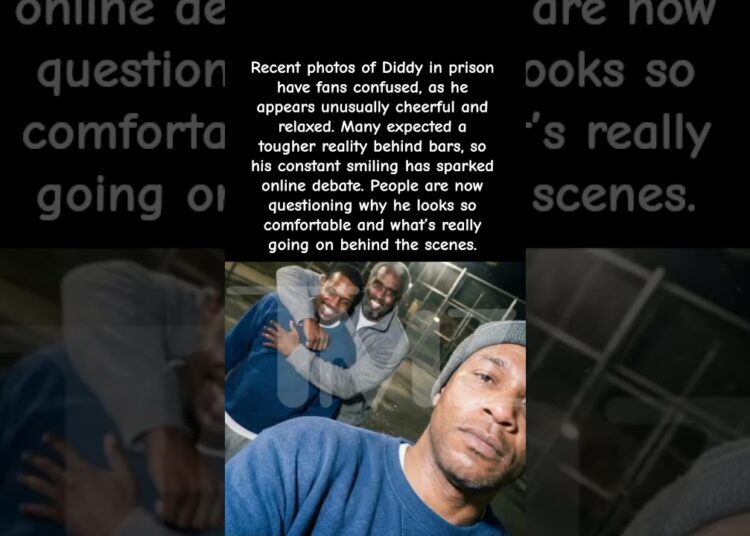 Why Is Diddy So HAPPY in Prison?! Fans Need Answers 🤨 #celebrity