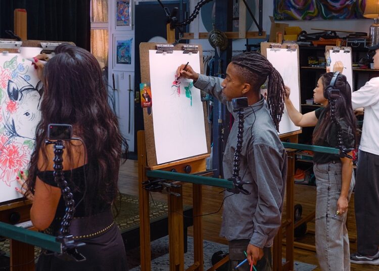 Four Artists Battle in the Ultimate Art Competition