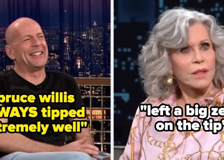 18 Of The Best And Worst Celebrity Tippers