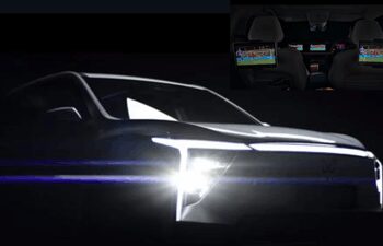 2025 Mahindra XEV 9S teased again: To get rear entertainment screens!