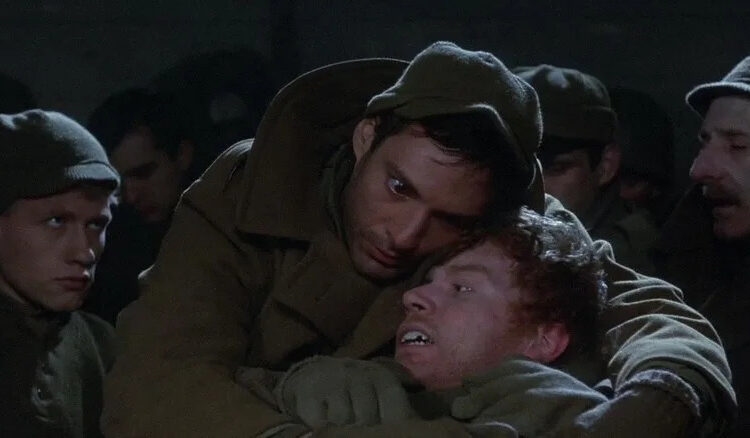 Several soldiers in pain in Slaughterhouse-Five
