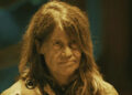 Linda Hamilton's Anya is seen in closeup in Osiris