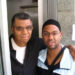 Detroit musician Gerard Gibbs, right, posted this photo on Facebook to honor and convey how much it meant for him to receive an embrace and handshake from the late jazz legend Jack DeJohnette, a native of Chicago who was loved by fans in Detroit and across the world.