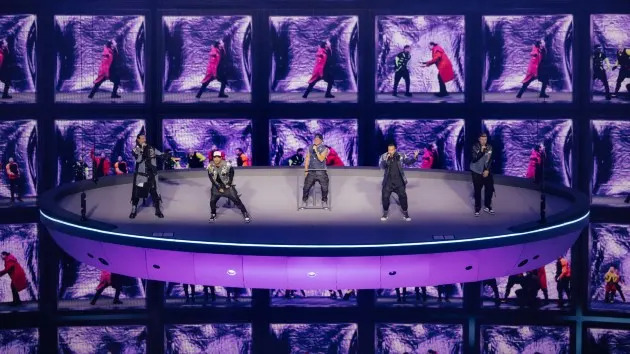 Backstreet Boys perform at Sphere Las Vegas (Rich Fury)