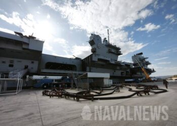 Aboard Royal Navy Aircraft Carrier HMS Prince of Wales