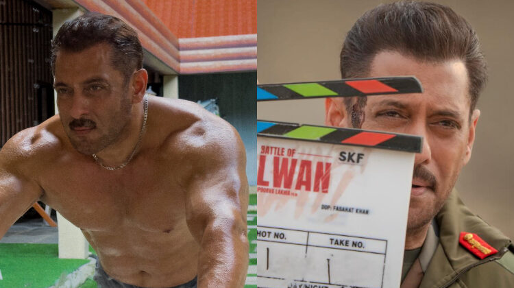 Actor Salman Khan's Battle Of Galwan Transformation Shirtless Picture Stuns Fans