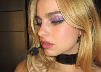 Addison Rae Addison Rae in glam courtesy of Armani Beauty for her debut world tour