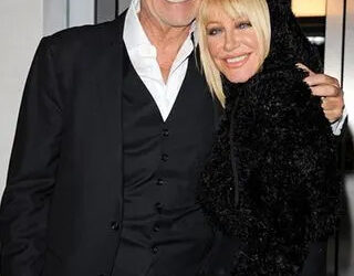 Courtesy of Alan Hamel Alan Hamel and Suzanne Somers