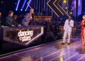 "Dancing with the Stars" judges critique Alix Earle and Val Chmerkovskiy. (Disney/Eric McCandless)Disney&sol;Eric McCandless