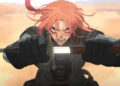 Scarlet unsheathes her sword in "Scarlet" (2025)