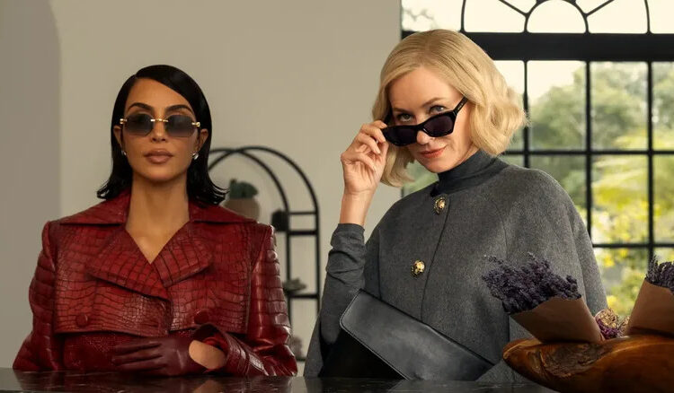 Allura wearing sunglasses and Liberty lowering her sunglasses in All's Fair