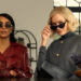 Allura wearing sunglasses and Liberty lowering her sunglasses in All's Fair