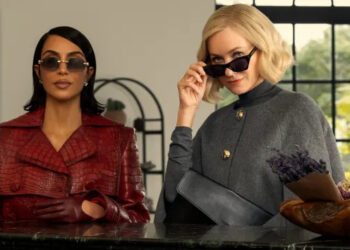 Kim Kardashian and Naomi Watts in 'All's Fair.' (Disney/Ser Baffo)