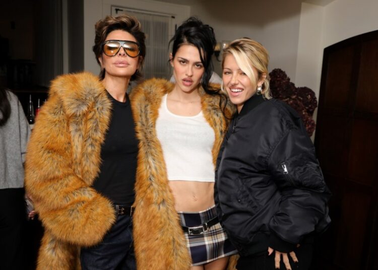 Amelia Gray, Lisa Rinna and More Go for Street Style at Frame Dinner