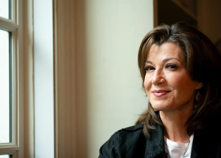 Amy Grant at her home in Nashville, Tenn., Thursday, April 11, 2024.