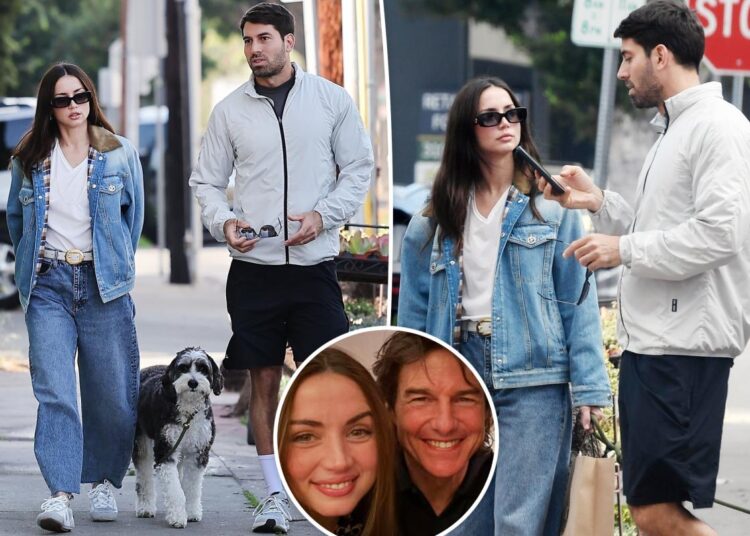 Ana de Armas spotted strolling with venture capitalist in LA after Tom Cruise split