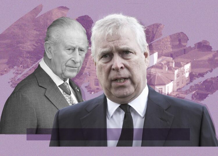 Andrew Mountbatten-Windsor eviction from Royal Lodge part of deal with King Charles to save daughter’s titles